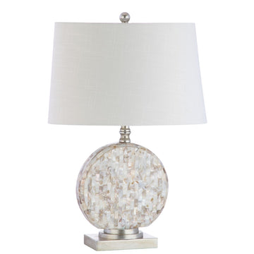 Dennis 24" Seashell LED Table Lamp - JONATHAN Y